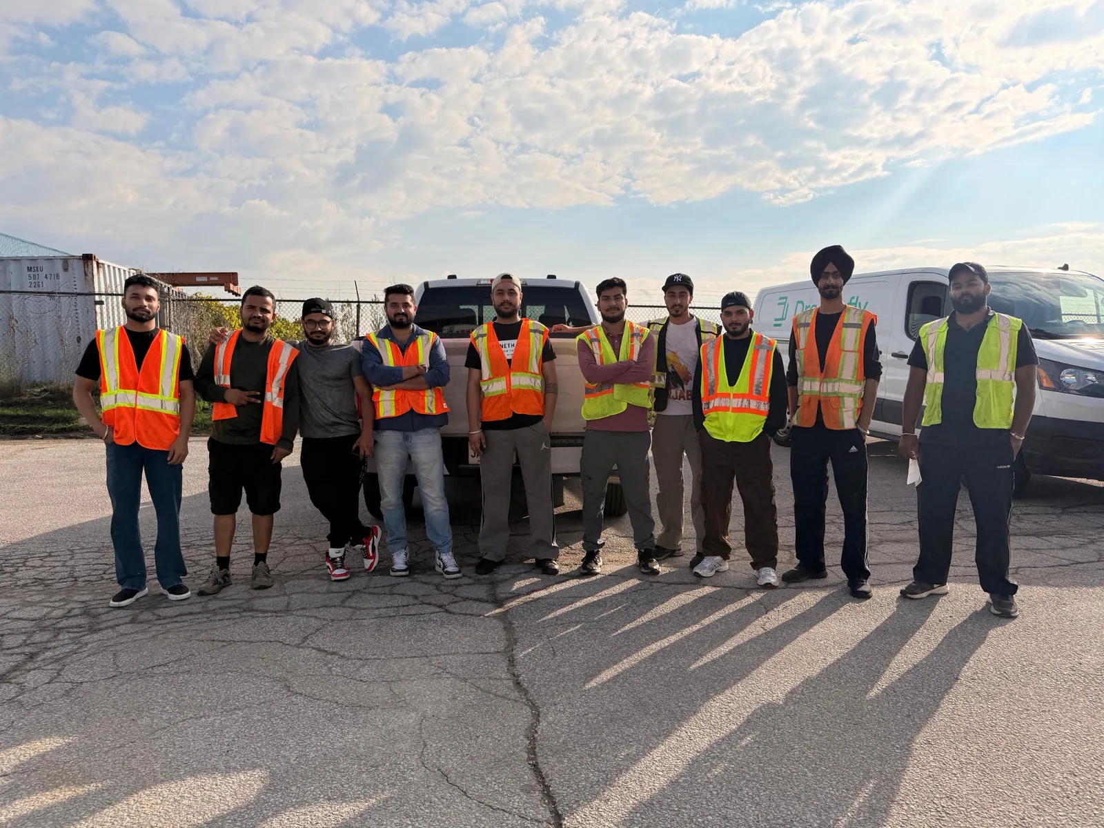 The Banger Logistics driver and operations team